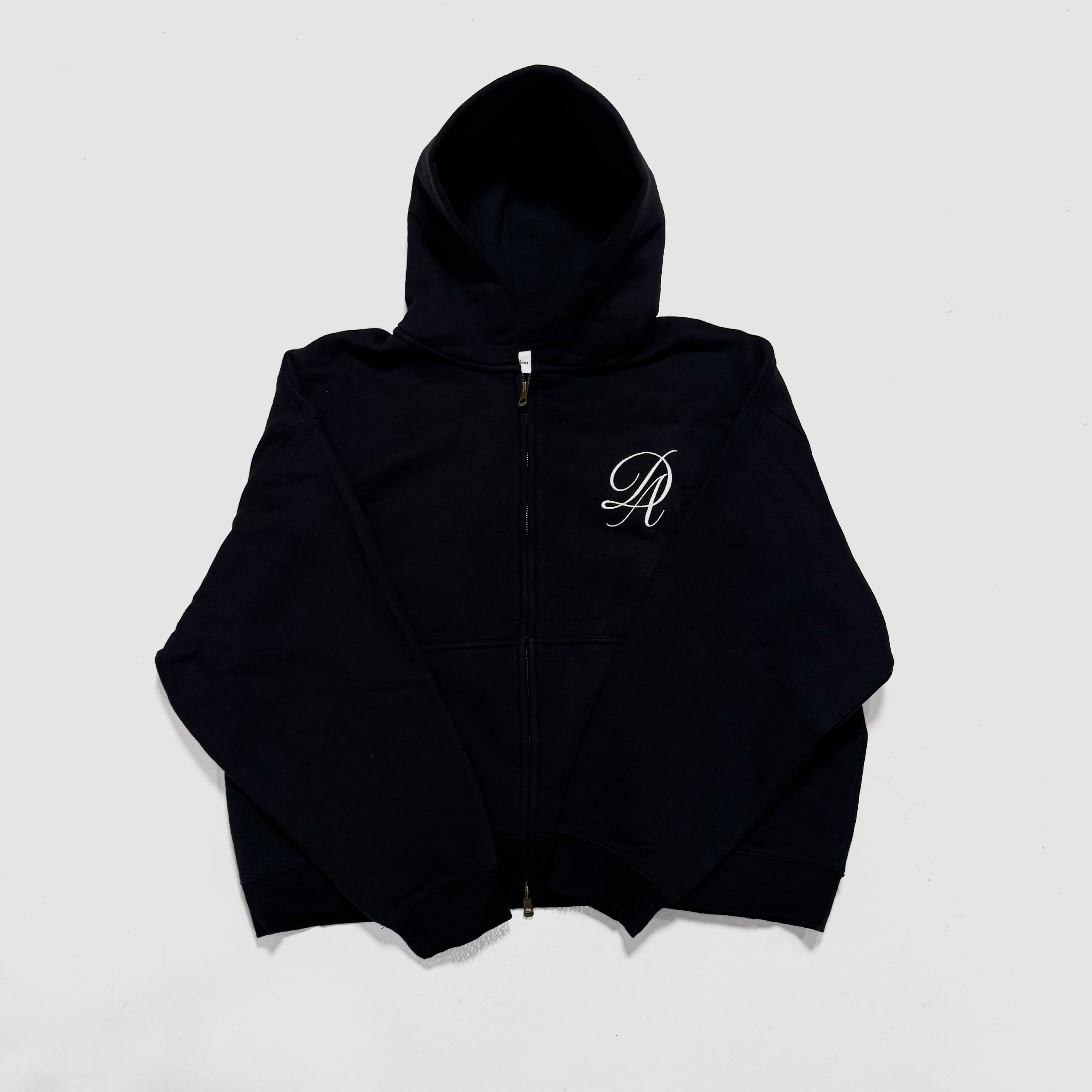 BOXY DREY ZIP-HODDIE